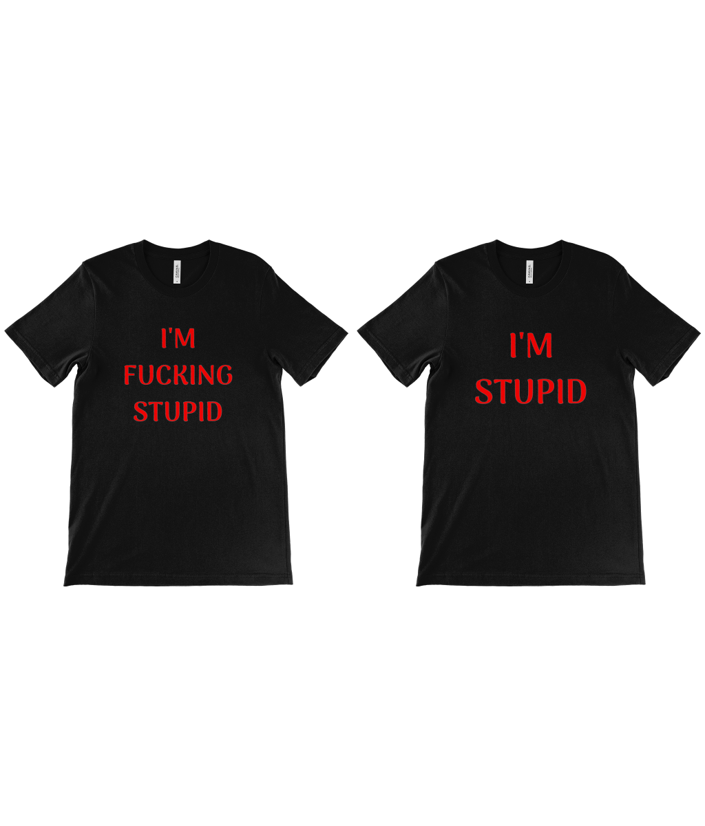 I'M STUPID BLACK