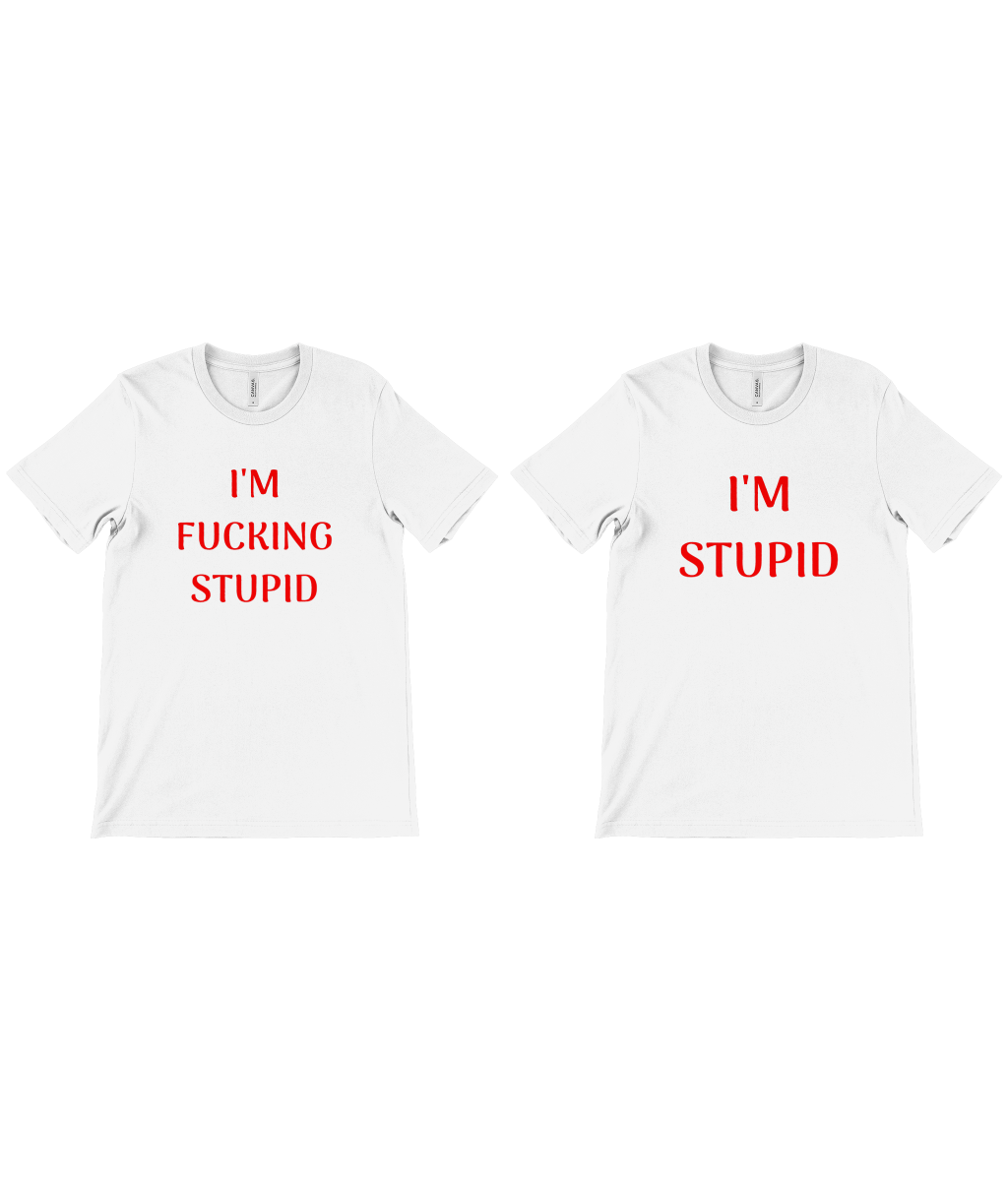 I'M STUPID WHITE