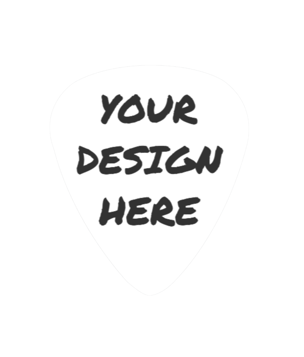 PACK OF CUSTOMISABLE GUITAR PICKS
