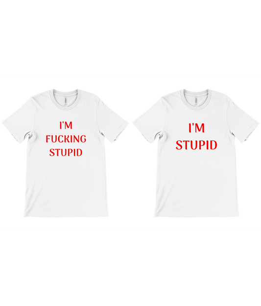 I'M STUPID WHITE